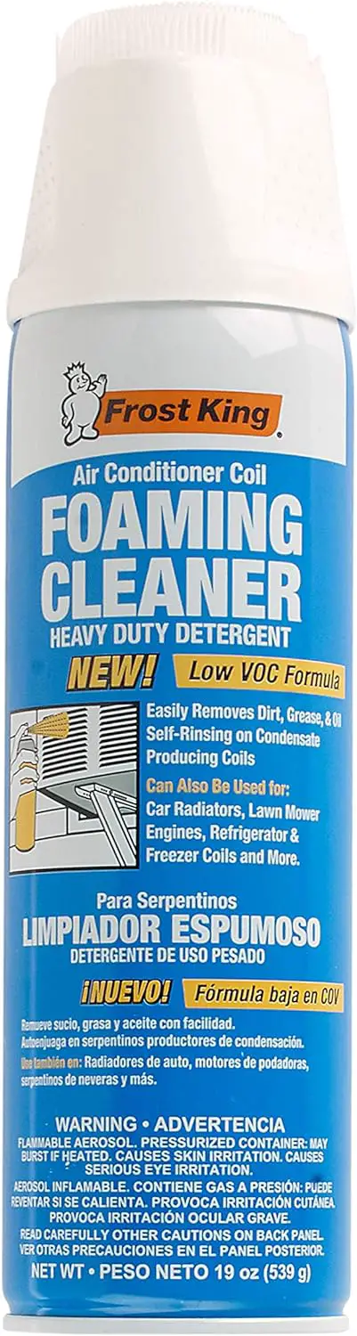 Frost King ACF19 Foam Coil Cleaner, 1.18 Pound (Pack of 1), 19 Ounce