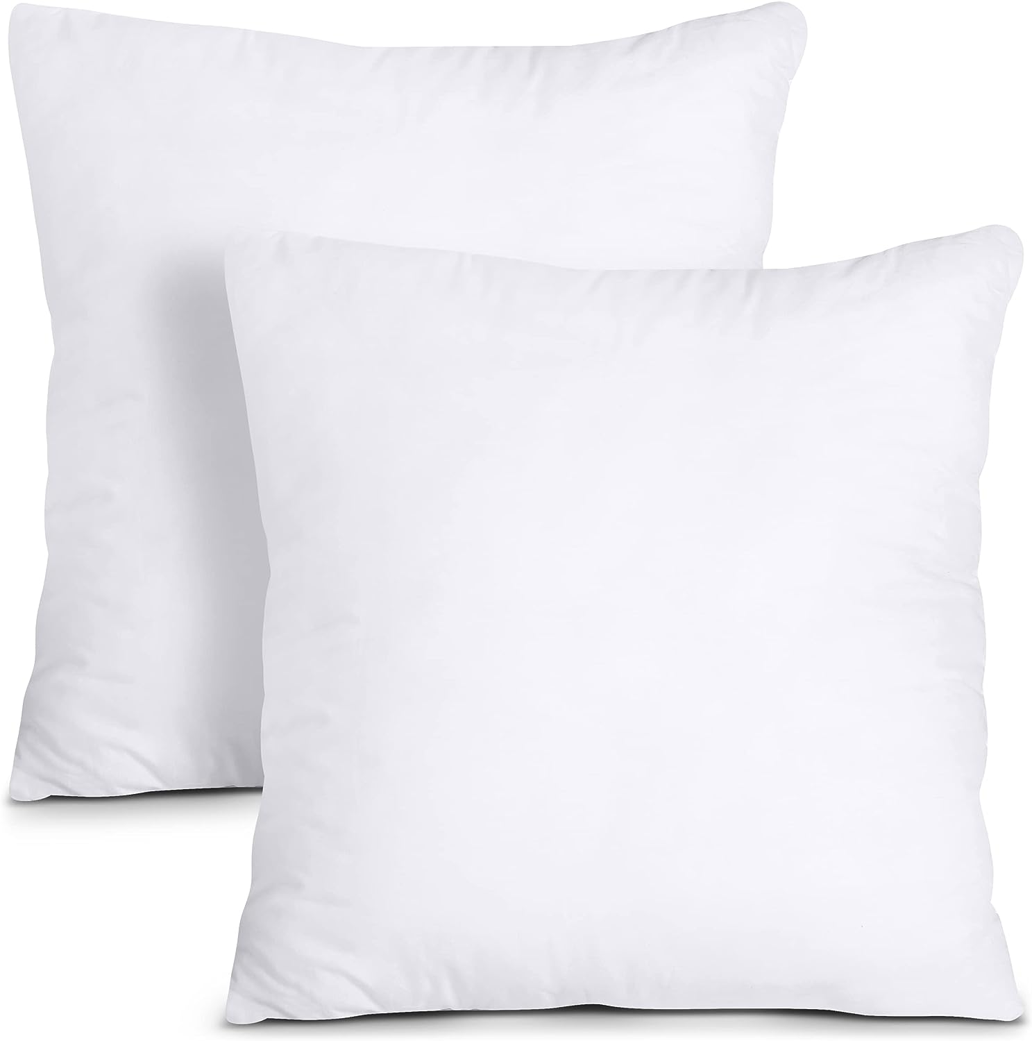 Utopia Bedding Throw Pillows Insert (Pack of 2, White)