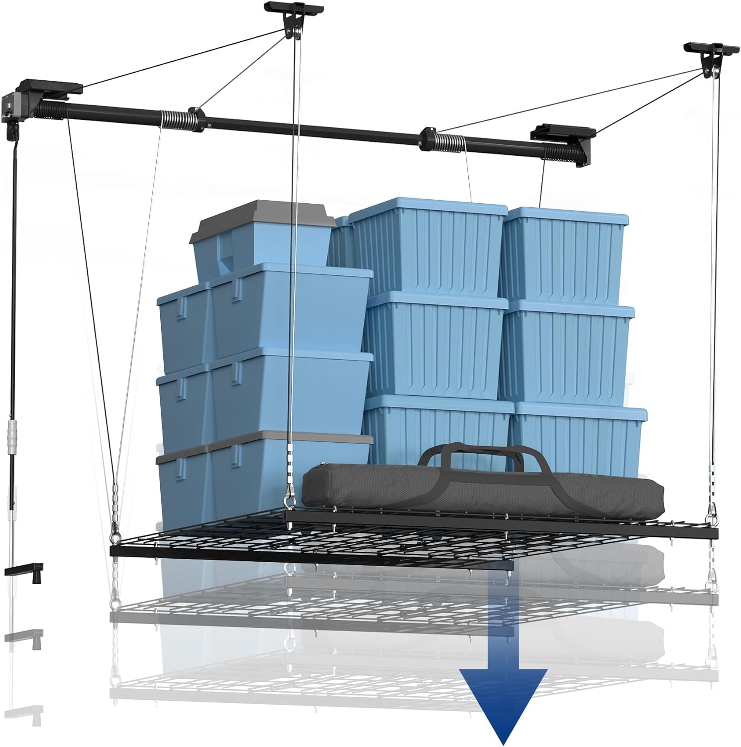 FLEXIMOUNTS GL1 Overhead Garage Lifting Storage Rack