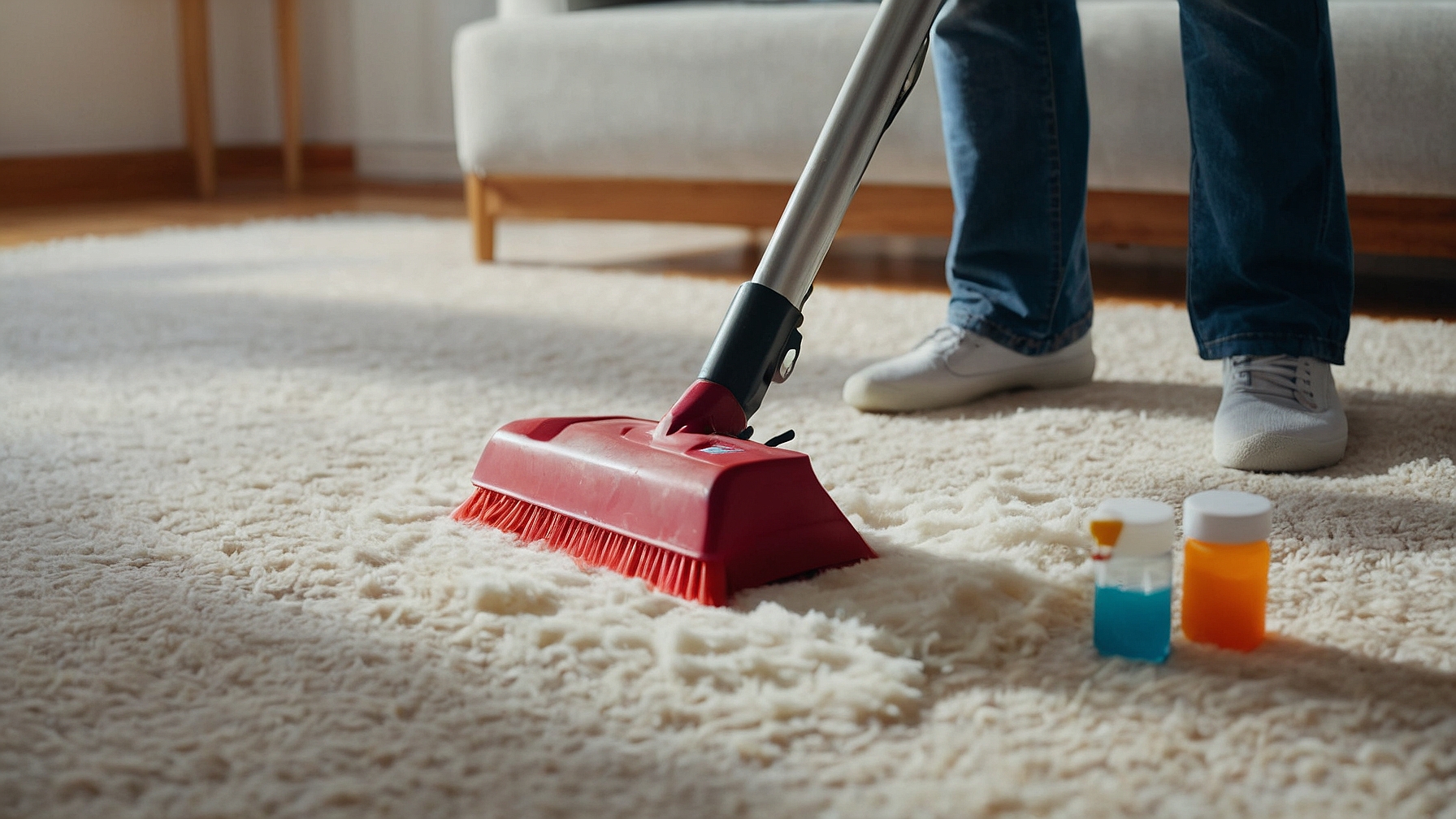 how to get egg dye out of carpet