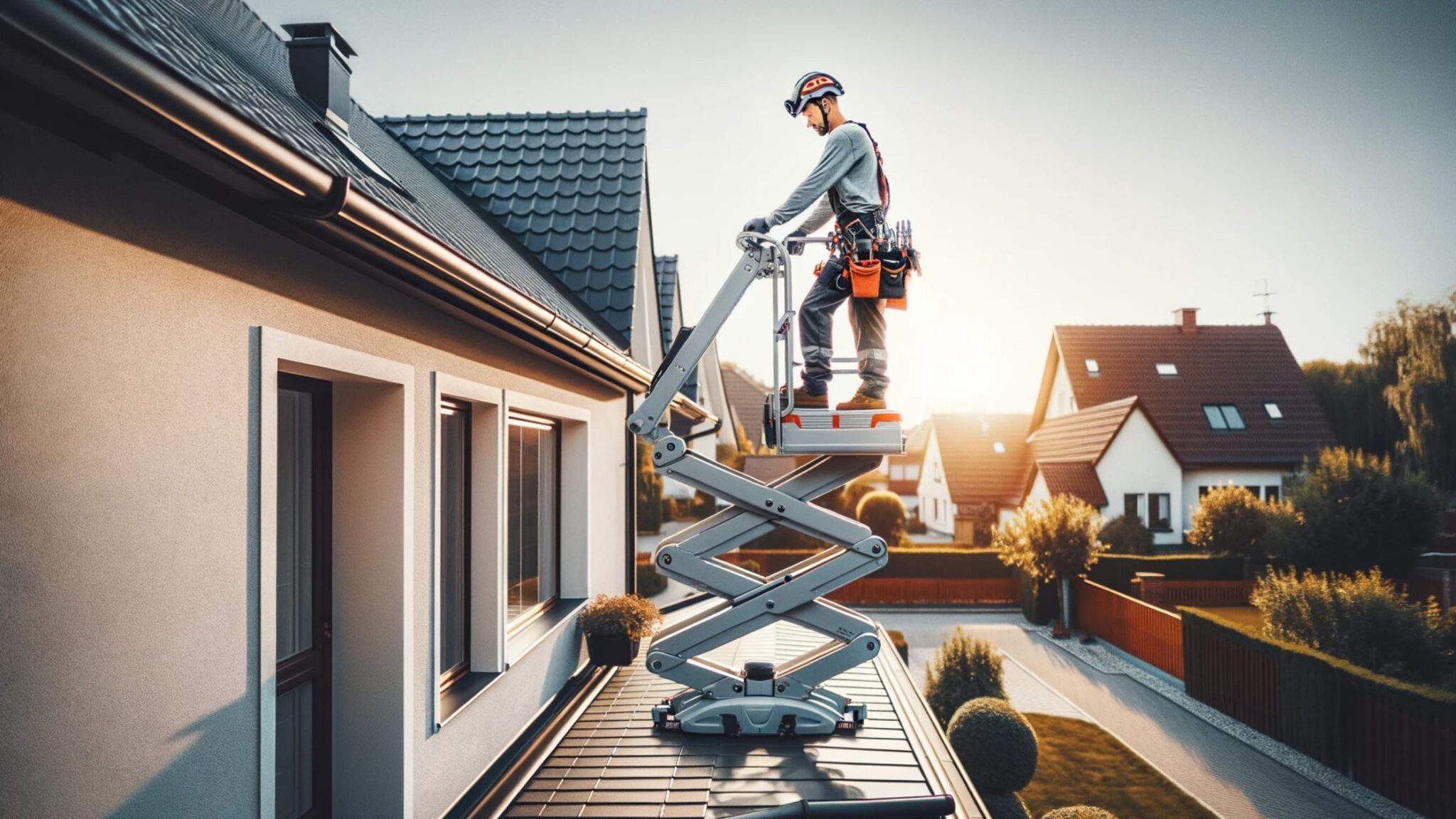 How To Climb A Roof Safely To Get On Your Roof With Ladder