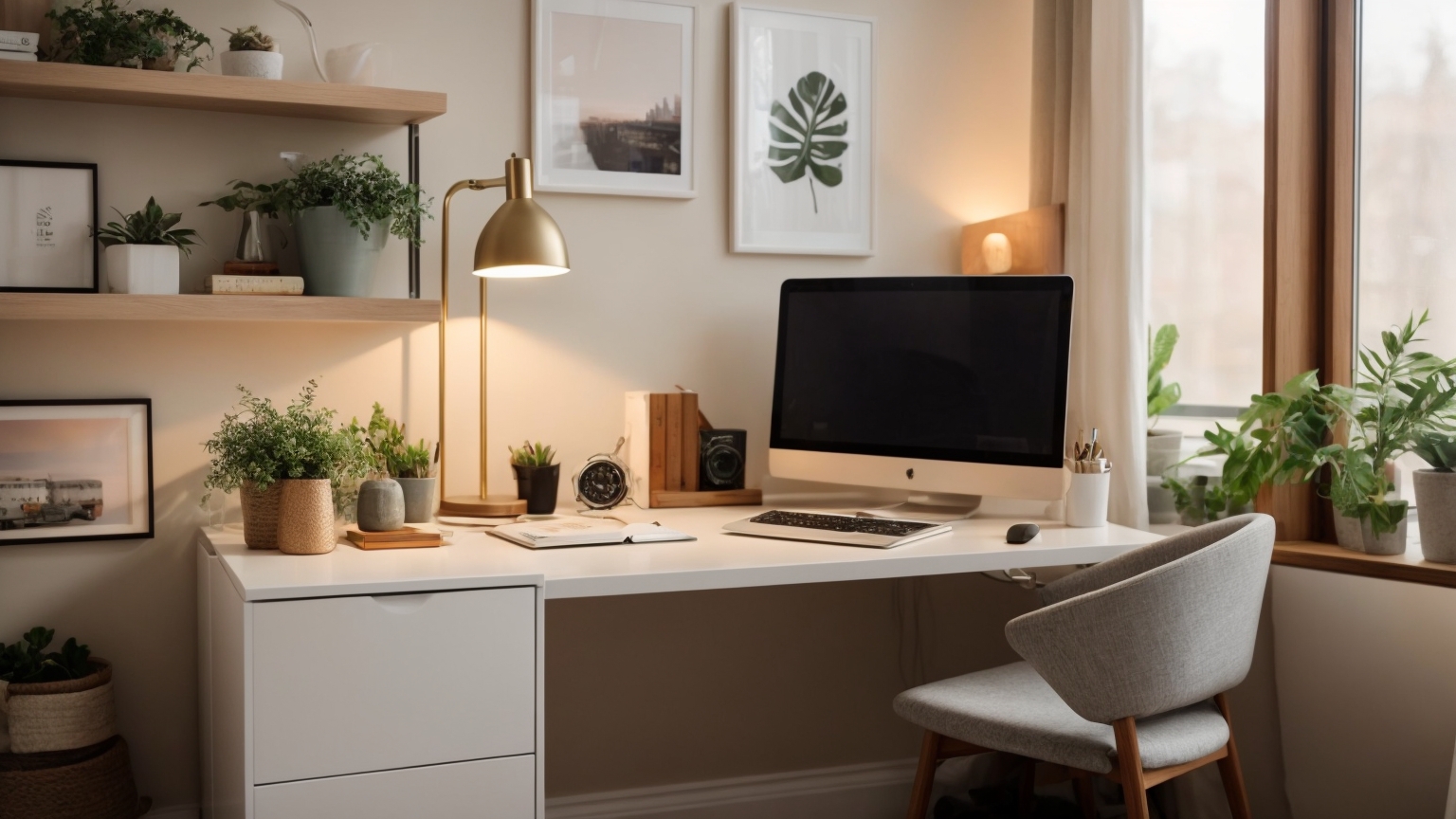 small apartment desk