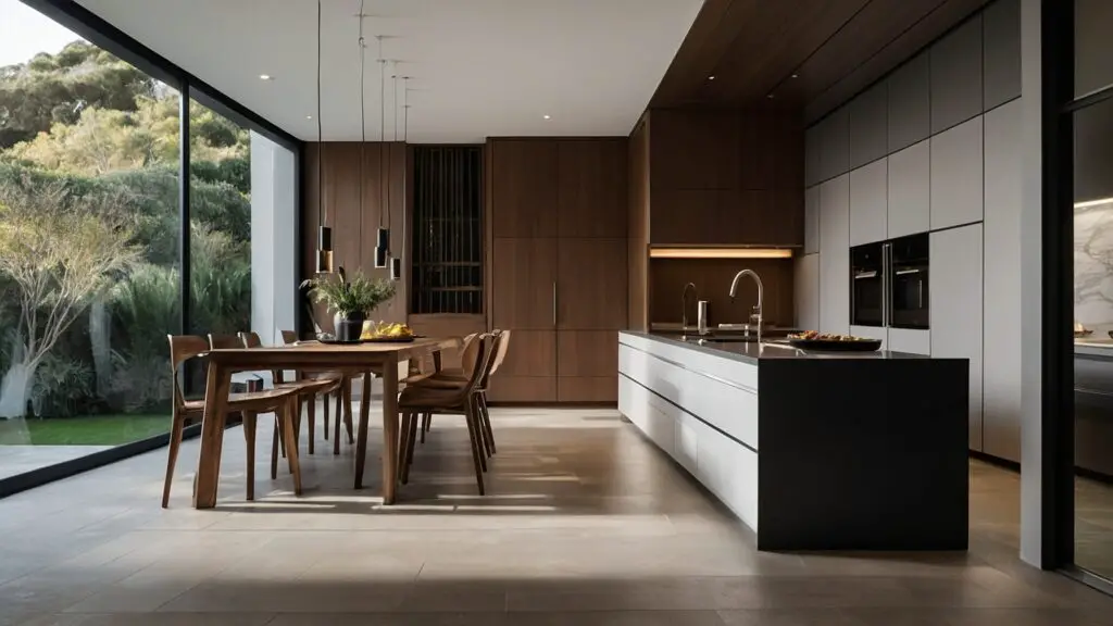 Default A Sleek Contemporary Home Kitchen With An Open Floor P 1 1024x576 