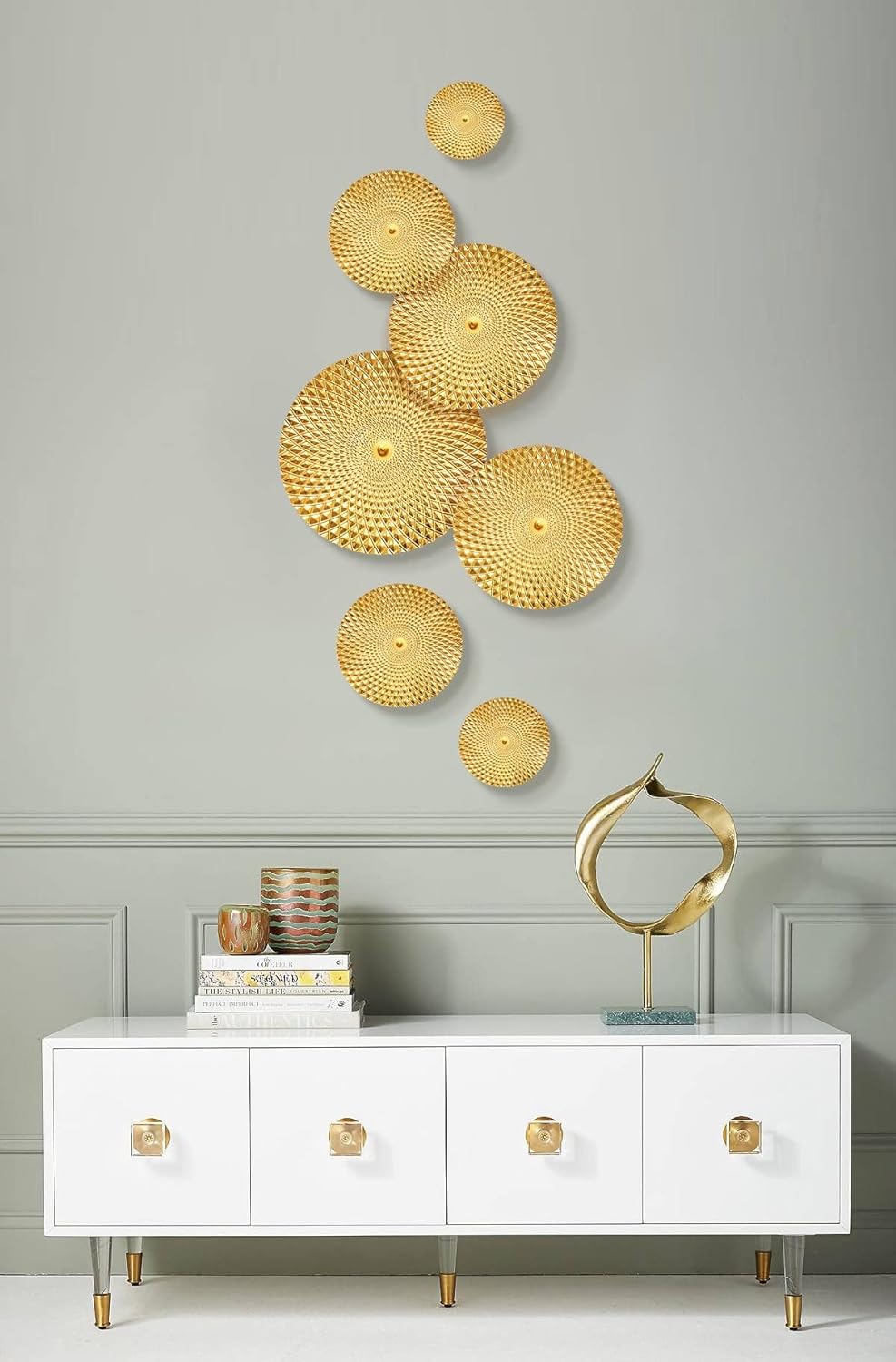 Gold Wall Decor for Living Room