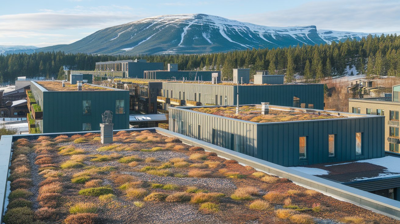 Sustainable Nordic Green Infrastructure Using Green Roof