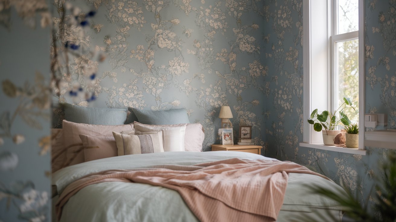 Bedroom Wallpaper Designs that Improves Sleep Behaviour