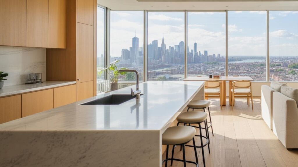 Modern Kitchen Interiors Inspiration For Sleek And Spacious Designs ...