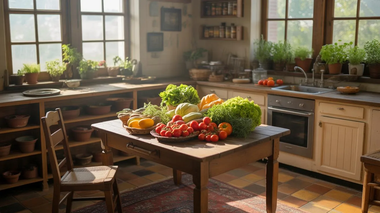 0149 1 a photograph of a rustic farmhouse kitch TNbpd4FAQCKBhqpwlVsk7Q VwZACMjqT7WKrcDvXJMoNg
